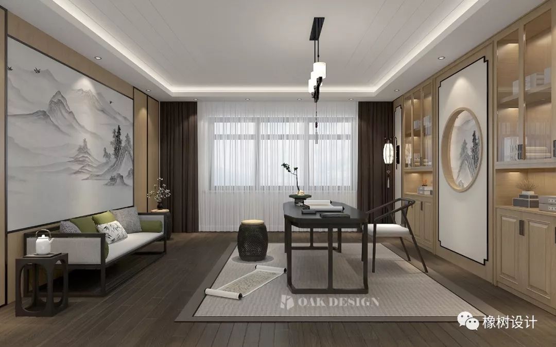 新中式风格的家,融合传统与现代的东方美学-33