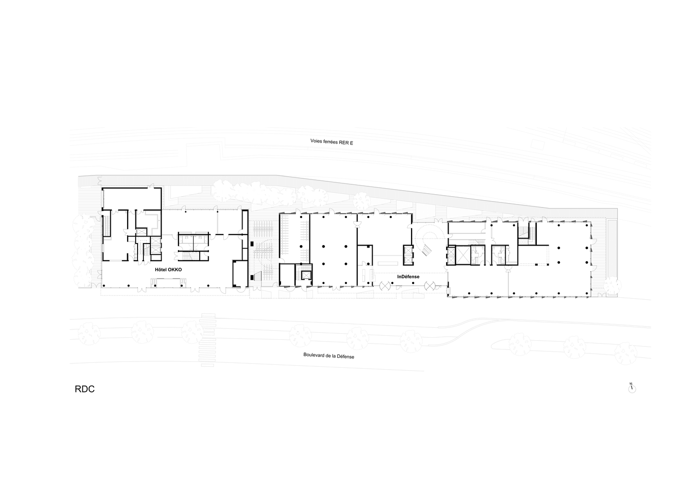 法国巴黎 InDéfense & Hôtel OKKO 综合建筑设计丨3XN,SRA Architectes-14