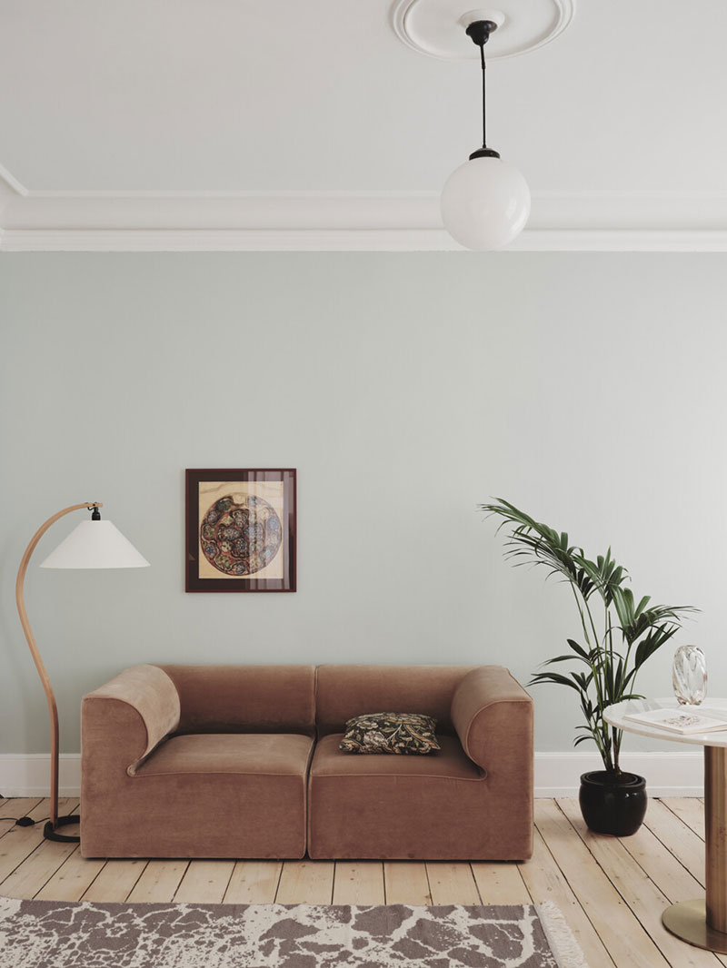 简约北欧公寓 | 几何形状与自然元素的巧妙融合-11