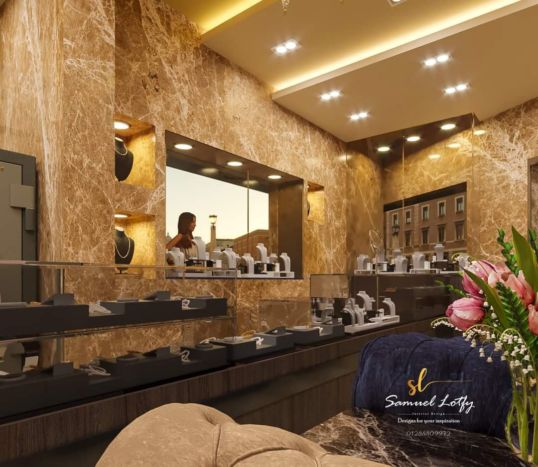 Anastasiya Gushchina丨珠宝店丨Jewelry store design丨埃及-5