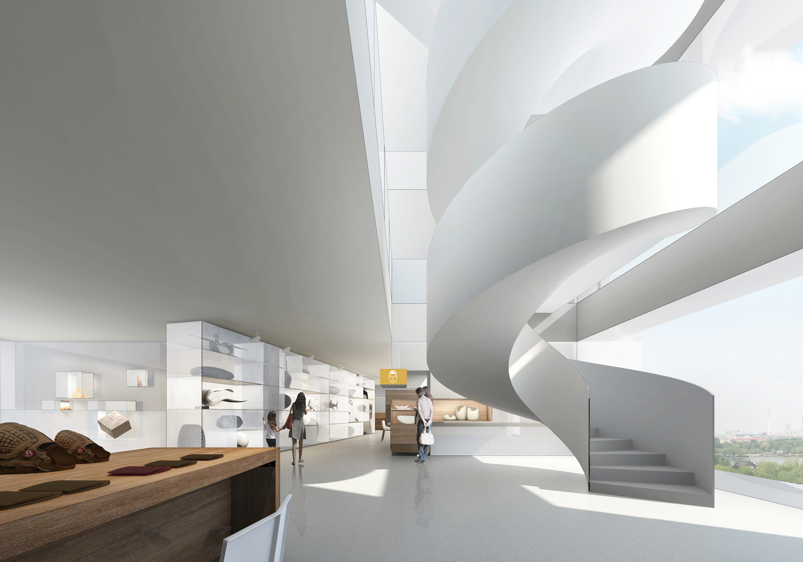 明湖100艺术文化中心（中央美术学院 · 山东艺术教育中心）丨中国济南丨TAOA陶磊建筑-65