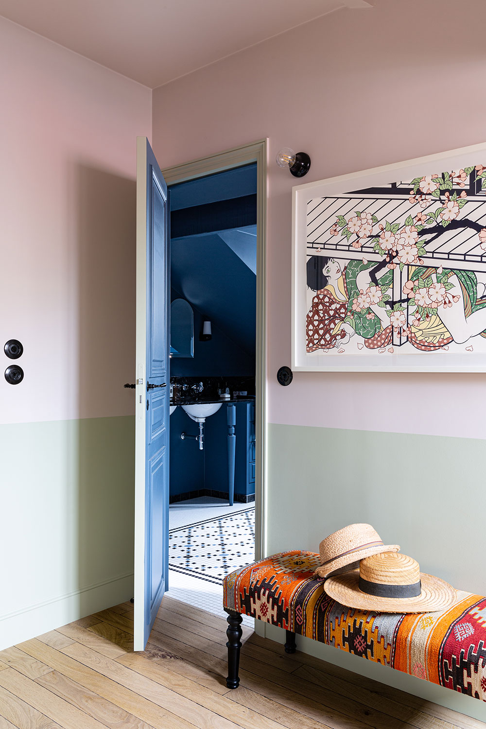 巴黎活力四溢的家庭公寓设计-24