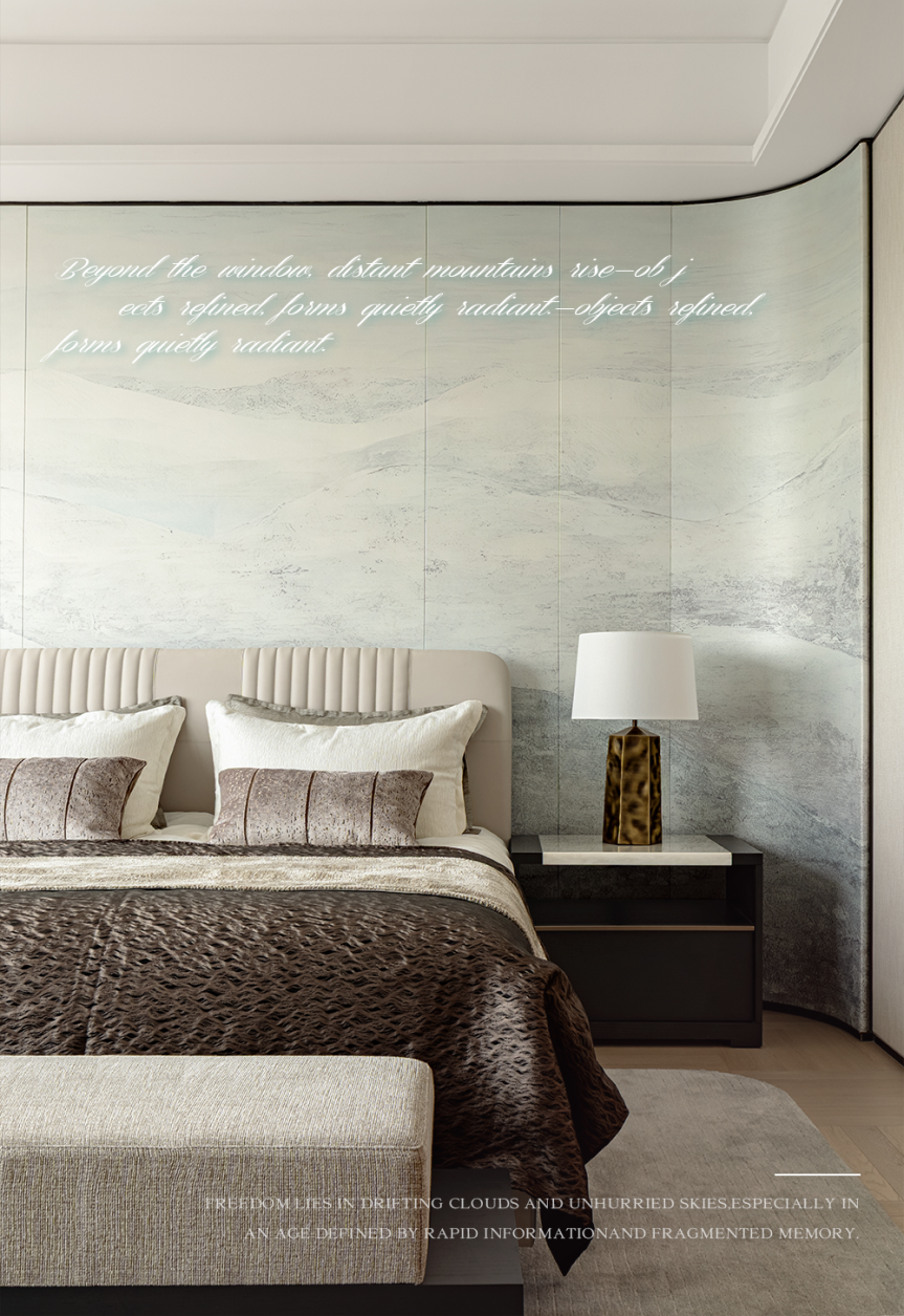 诗意空间设计 | 深圳鹏瑞鹭璟府展示样板间-51