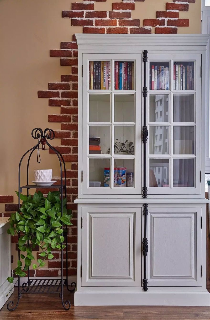 天津海逸长洲美式混搭风设计 | 金色的麦浪,轻柔的话语-24