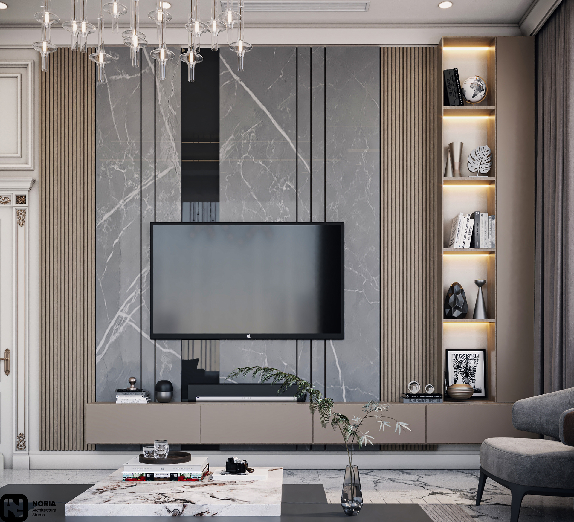 Luxury Master Bedroom in KSA-3