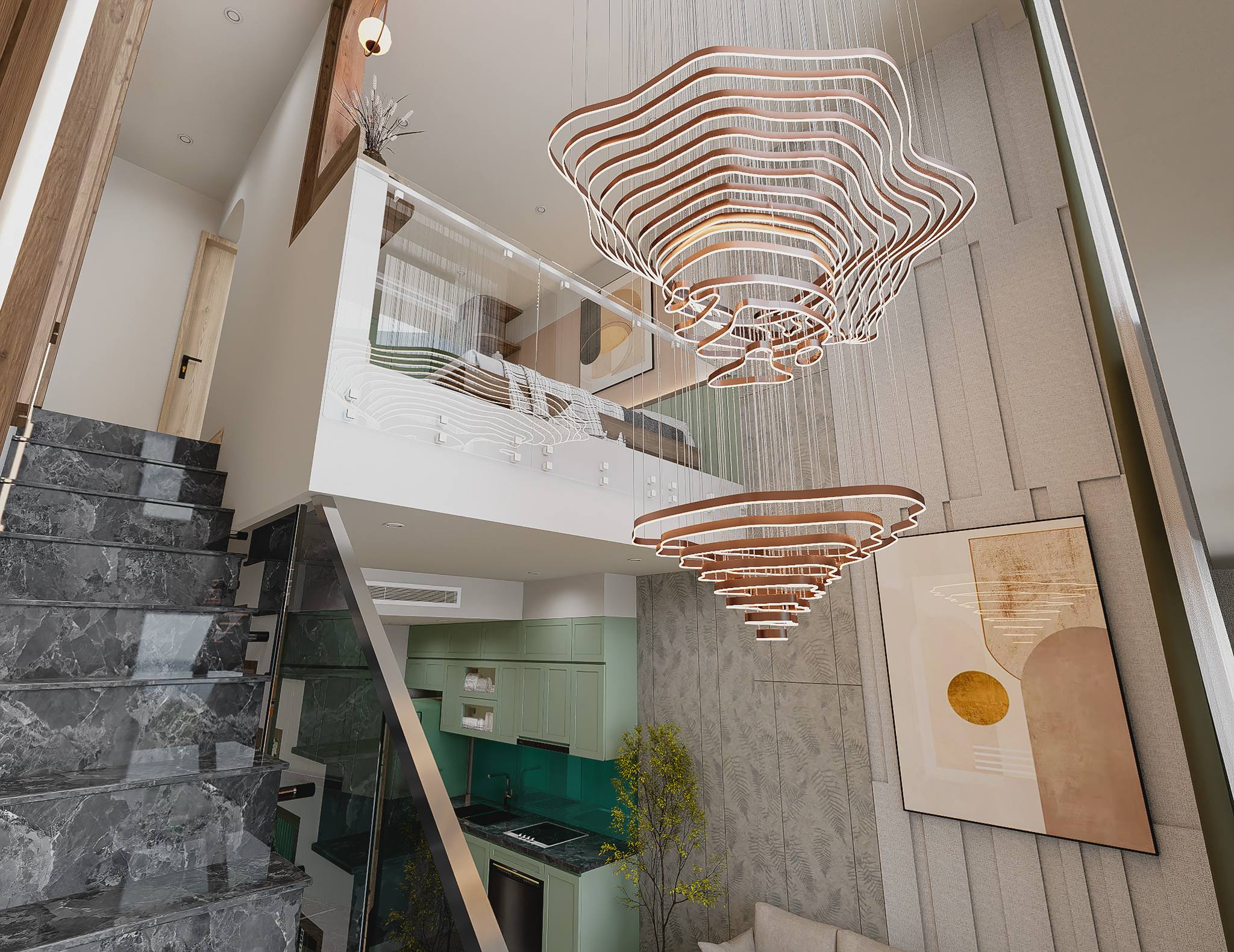 Sketchup公寓室内模型丨Xuan Truong-12