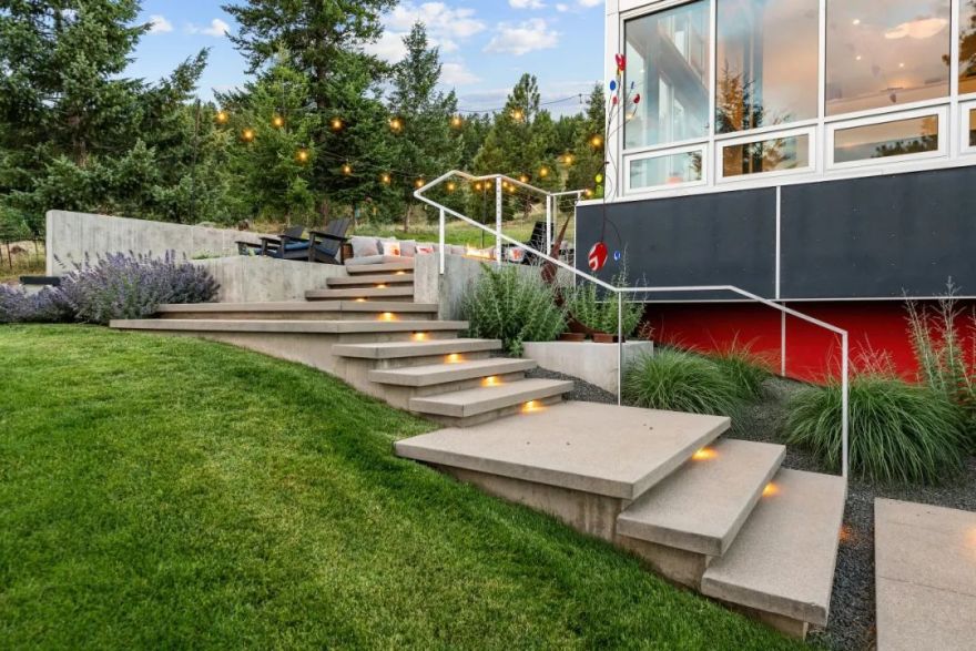 花园楼梯设计-10