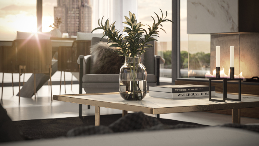 纽约市中心豪华公寓丨美国纽约市-13