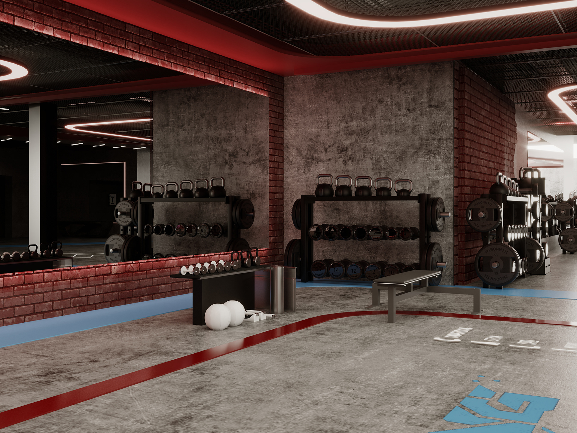 Energy Gym 设计项目丨约旦安曼-53