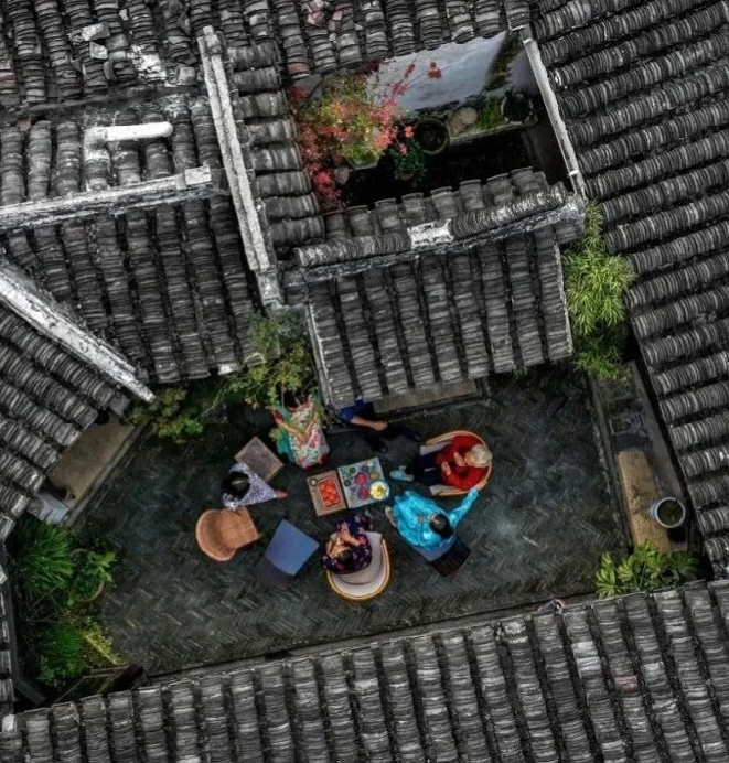 南通万科锦鸿府水乡风韵示范区景观丨中国南通-19