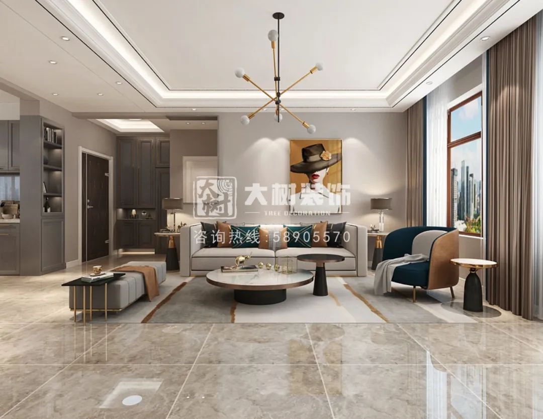 哈尔滨璞悦湾 110㎡现代轻奢艺术之家!-21