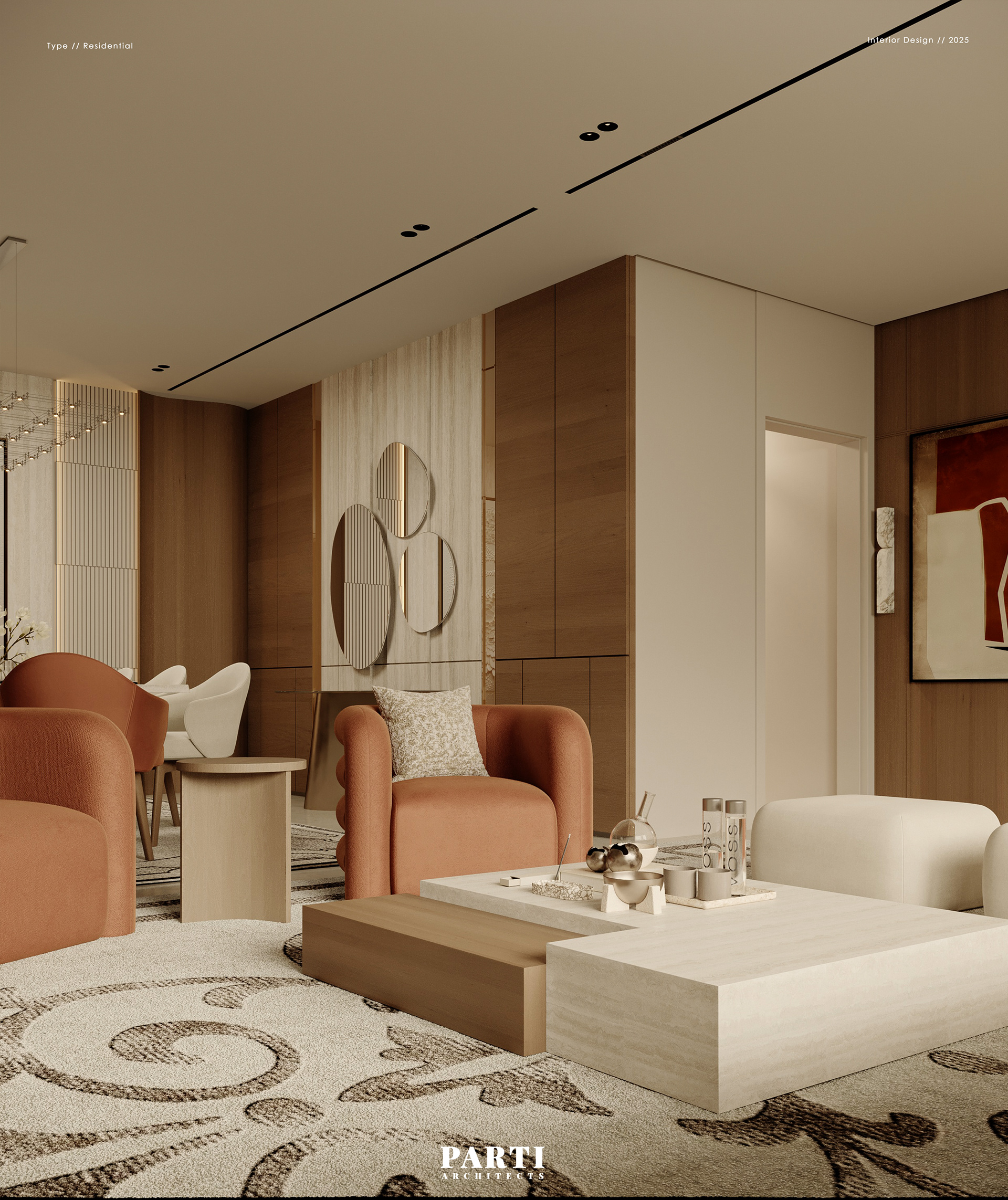 接待大厅·利雅得别墅丨沙特阿拉伯利雅得-7