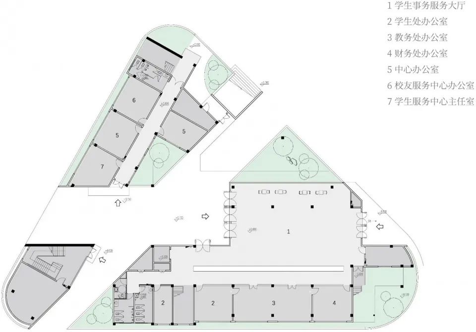 五邑大学学生服务中心丨中国江门丨华南理工大学建筑设计研究院有限公司-83