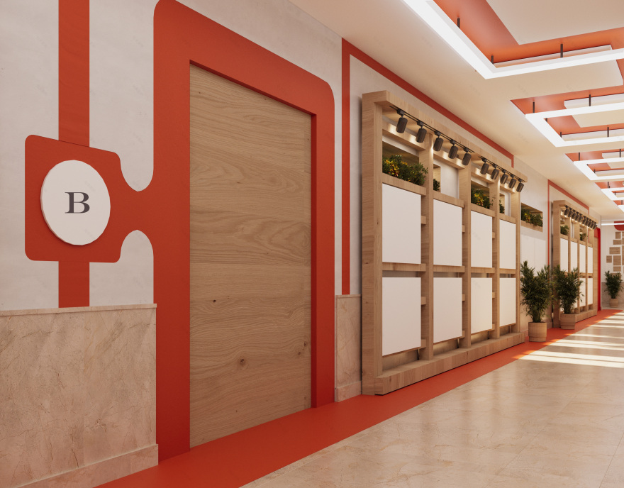 Corridor Redesign · 建筑系室内走廊重新设计丨Engy Nasser等项目团队成员-11