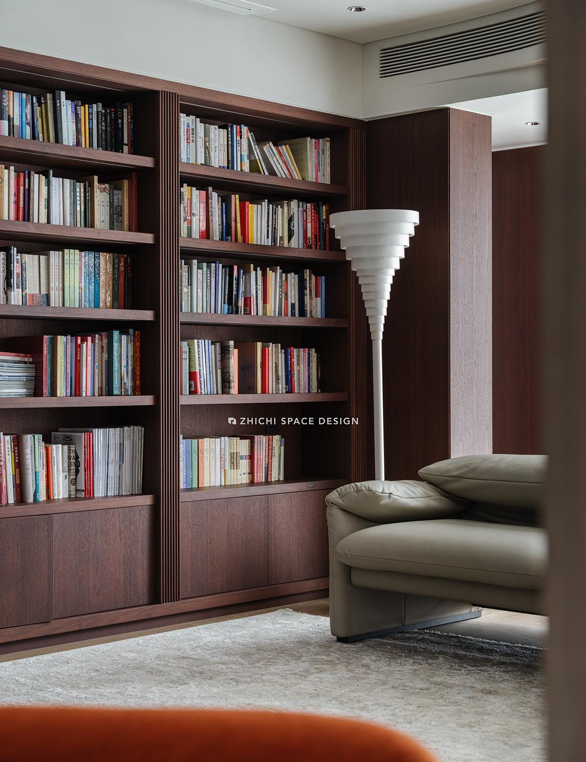 咫尺新作︱『无界,有序,有光』,180㎡知识分子理想国-13