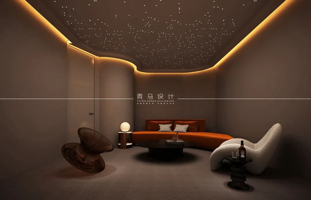 未央金茂府现代下叠别墅设计丨中国西安丨青马别墅设计-44