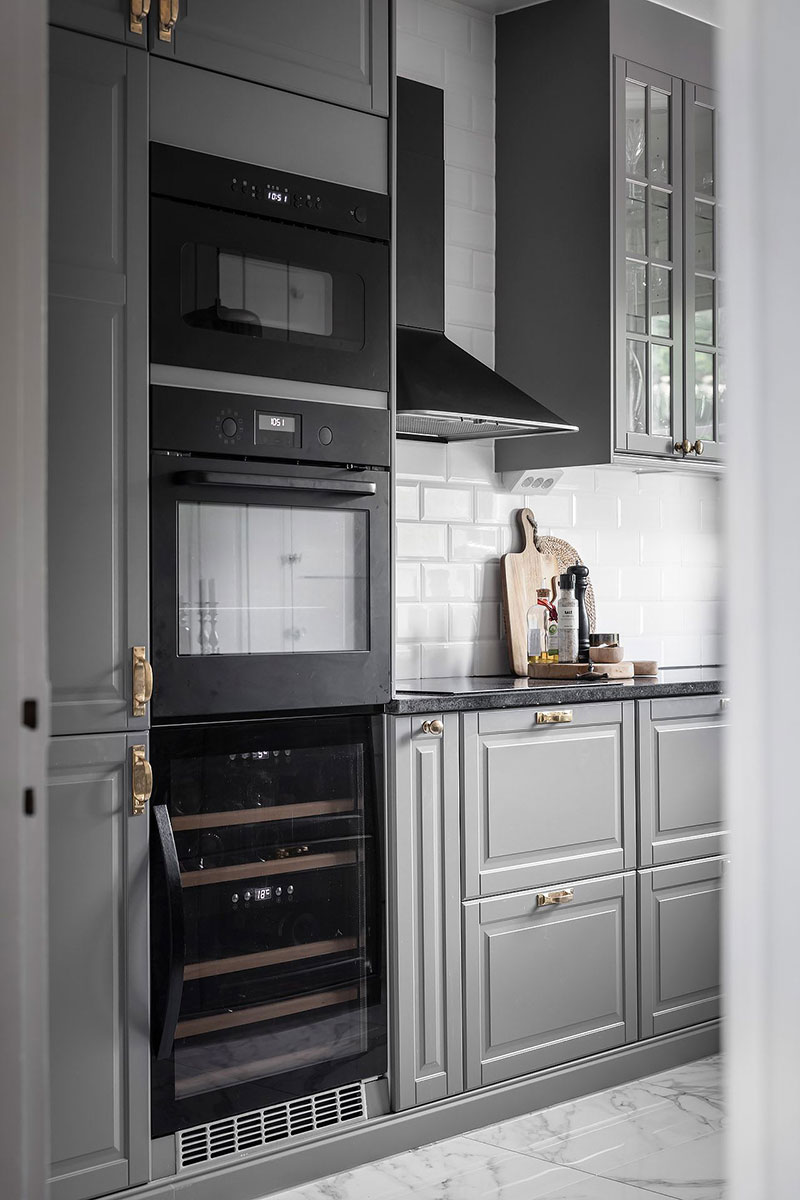 Gothenburg 双层公寓 | 功能分区明确，色彩搭配巧妙-25