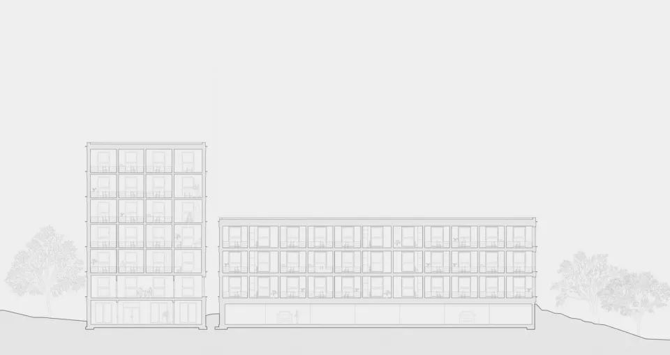 Kallerud学生公寓：模块化木结构住宅-134