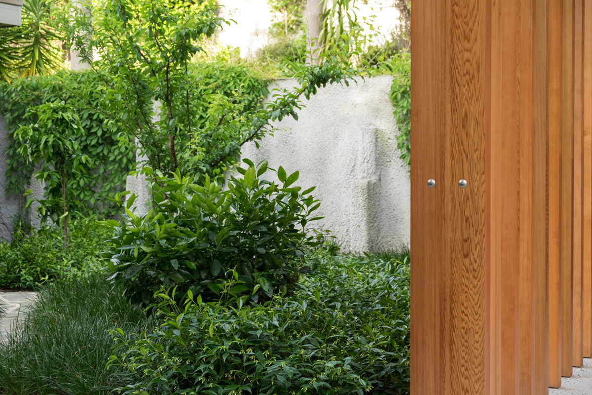 Argyle House 的有机庭院景观-27