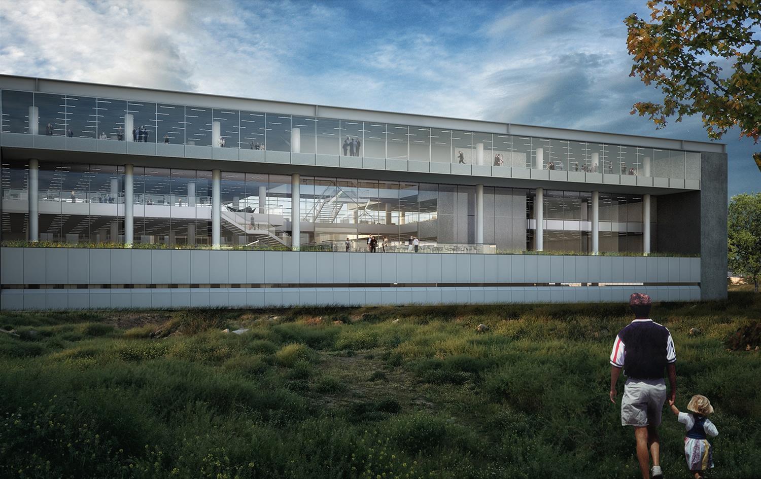 巴西市政府大楼设计展现一体化与绿色融合-4