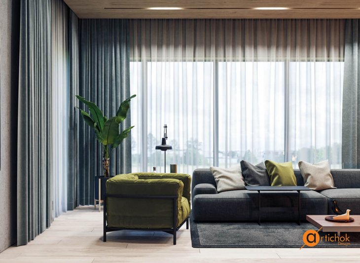 Загородный дом в сосновом бору - Art-i-chok-39