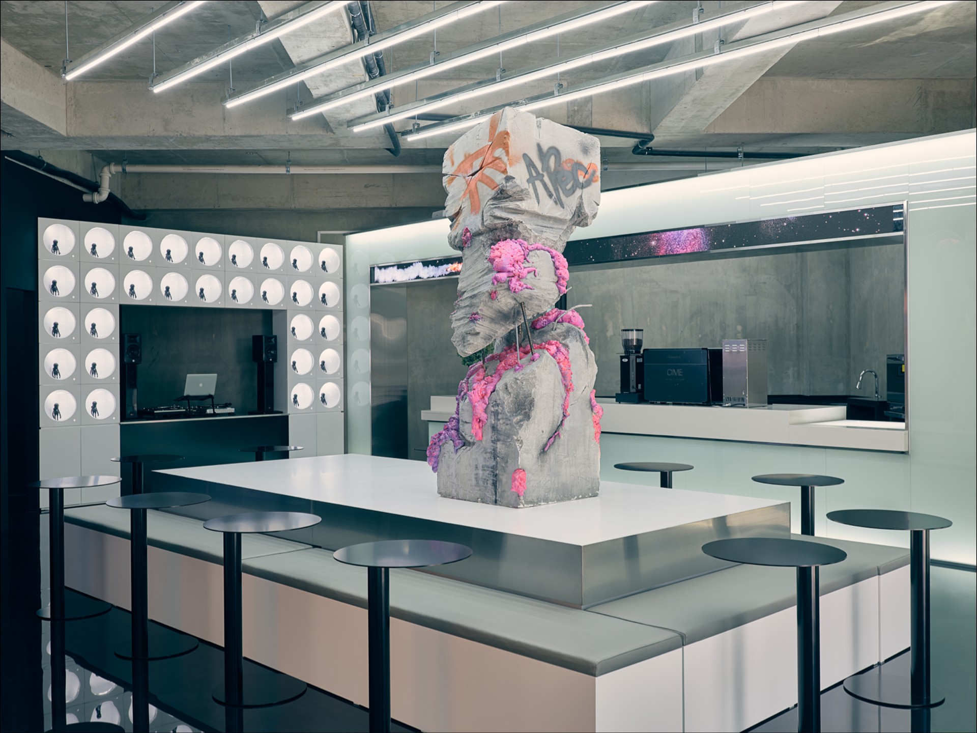 ESC 设计商店和咖啡馆丨韩国首尔丨SMON 工作室-8