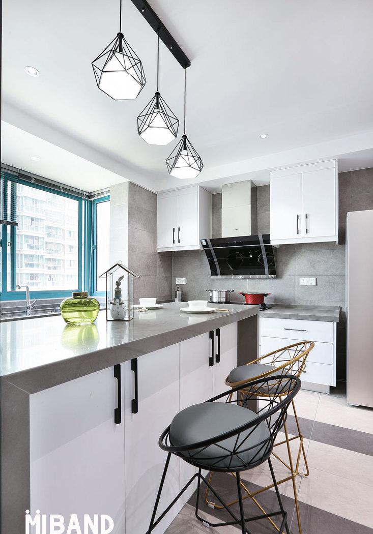 米邦装饰平层案例 | 老房翻新变身时尚两居-5