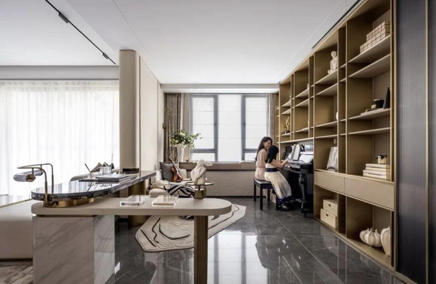 广州越秀·星航TOD顶层洋房140㎡丨中国广州丨广州安研室内设计咨询有限公司-25