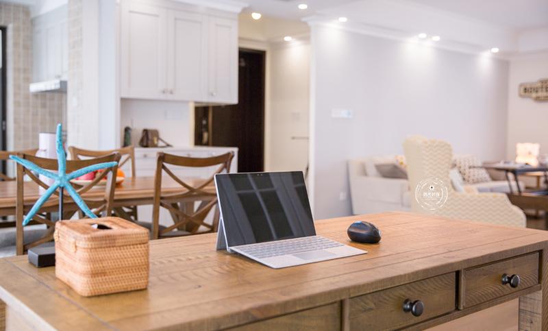 170 平简约美式大平层,开放式书房与餐厅的浪漫融合-16