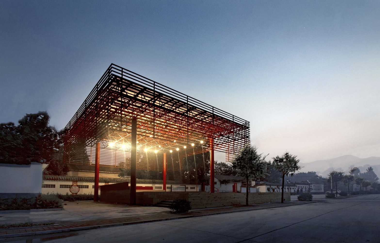 乡村戏剧舞台的蜕变 · 开放式多功能空间设计-11