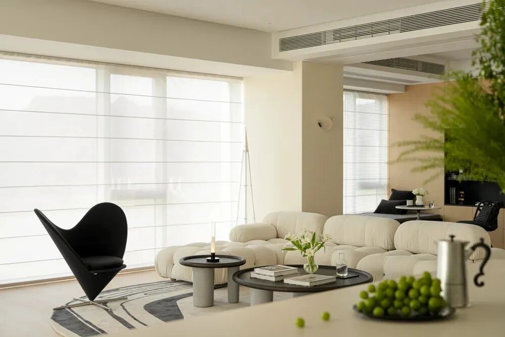 温州210㎡极简大平层私宅设计丨中国温州丨温州里外空间设计-21