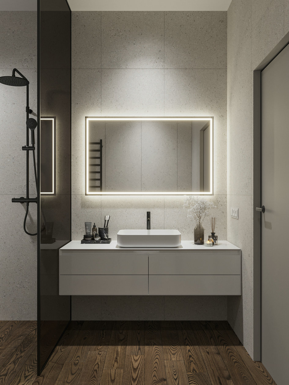 高级灰色系公寓设计-18