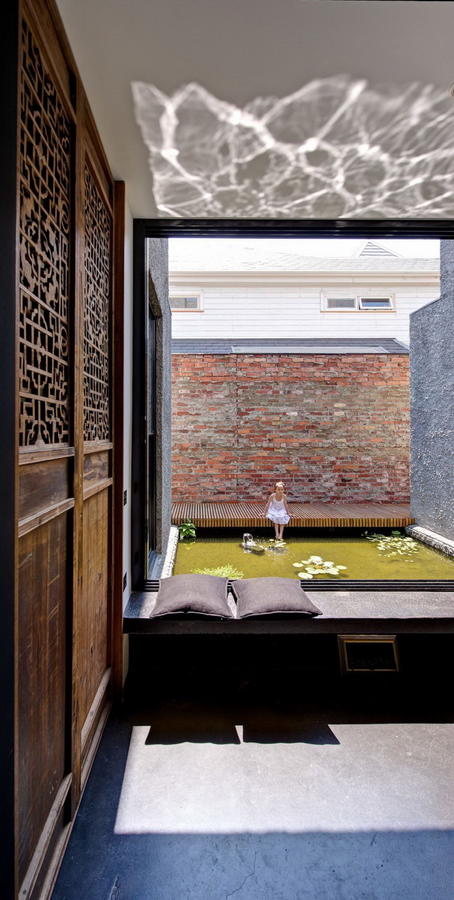 墨尔本市中心黑白相间住宅 | 天然材料与街头艺术完美融合-15