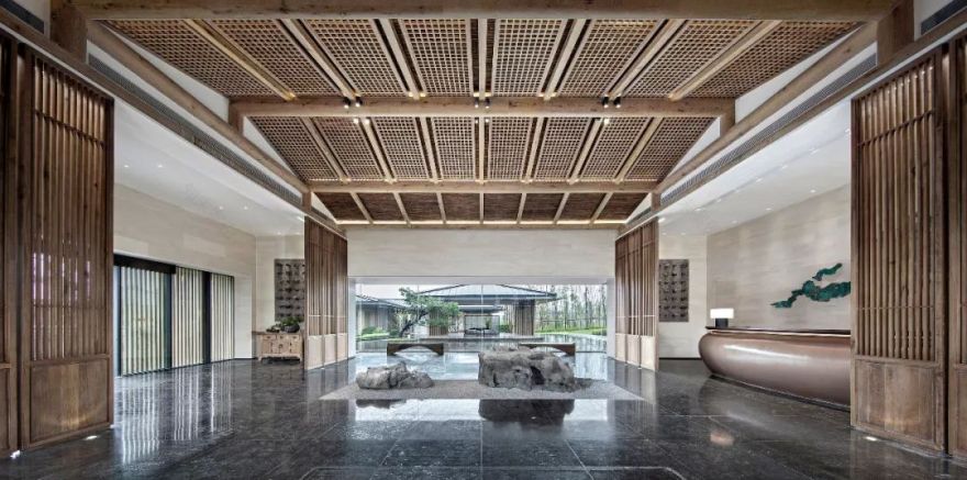 佛山拾野川售楼处 | 岭南人文与自然融合的室内空间-6