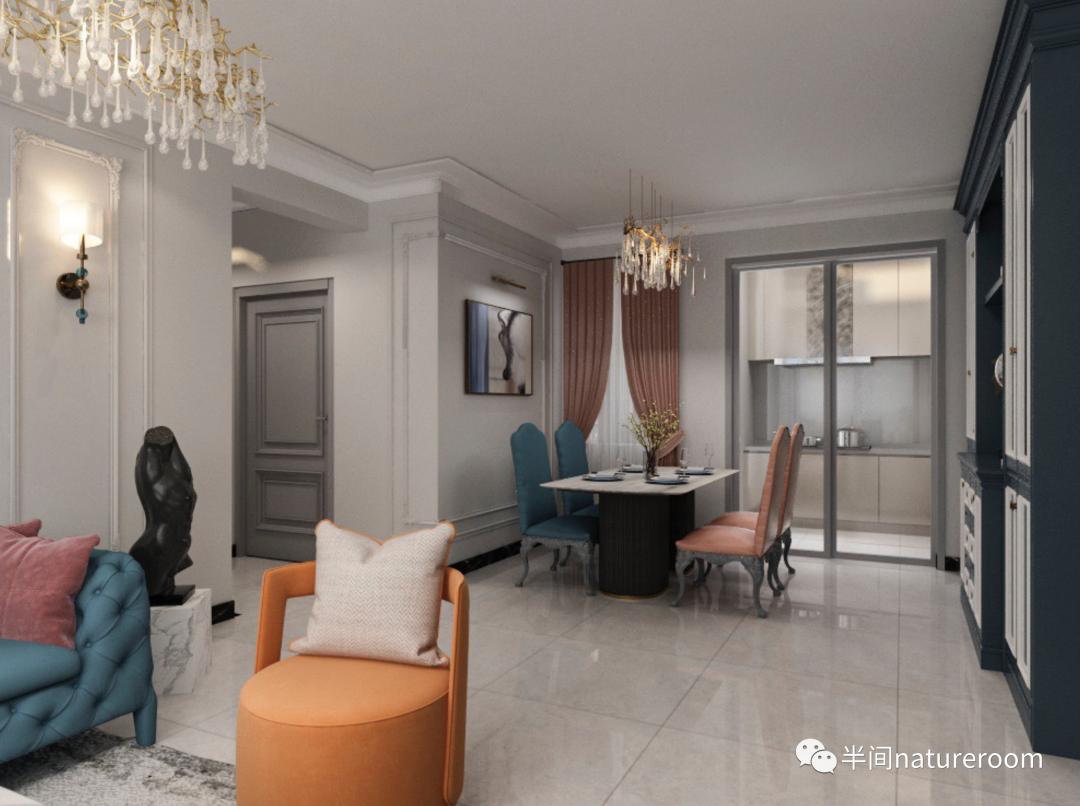 贵阳恒大 167㎡现代混搭风丨中国贵阳丨上海半间设计贵阳分公司-20