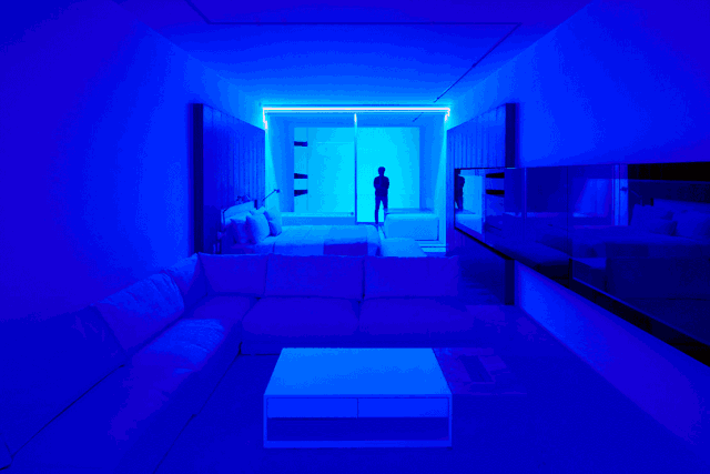 开了灯后，这家性冷淡风的酒店美爆了!-131