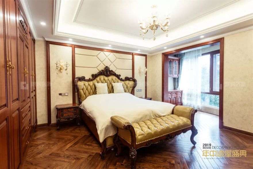 200 平米欧式古典跃层,打造城市中心的别墅体验-76