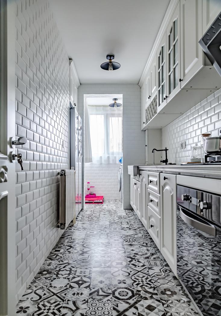 合肥迷屋设计丨公寓丨北京两居室,四白到顶,其他全靠软装!-34