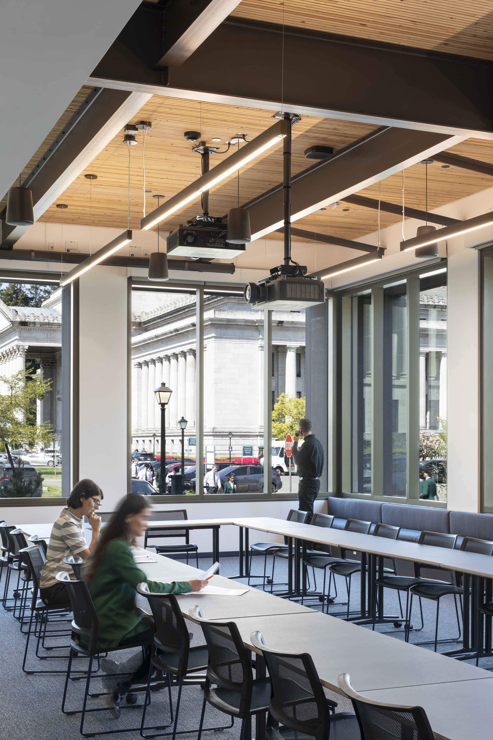 新楼建设替代方案(这里假设Replacement在语境中有替代方案的意思,如果Replacement理解为替换,也可翻译为新楼建设替换 ,但需结合具体语境确定最准确意思) 丨美国丨Miller Hull Partnership-53