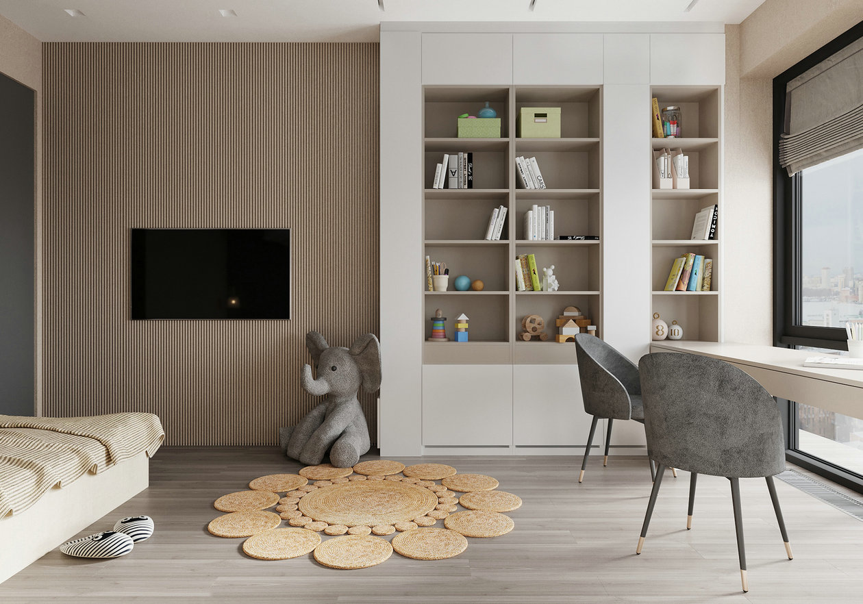 原木+高级灰打造舒适温馨居住空间-20