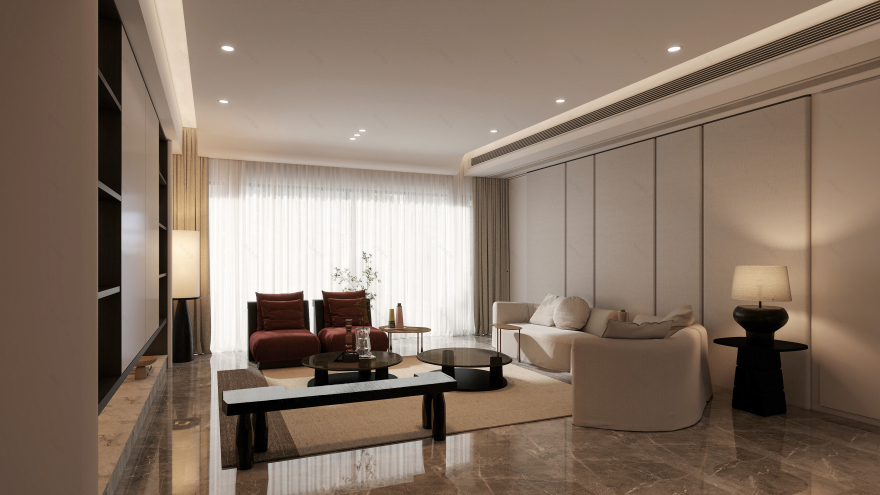 凤栖云庐#1301室样板间方案-7