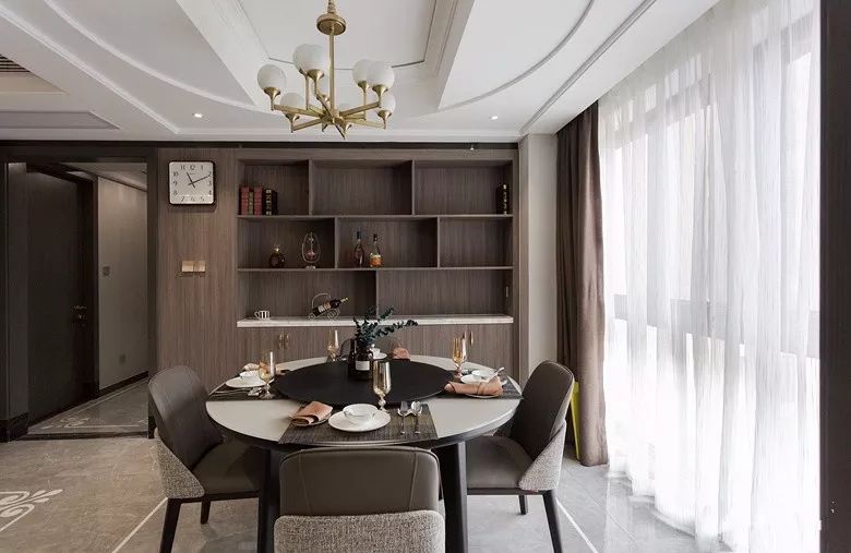 嵌入式餐边柜酒柜设计，实用与情趣两不误-43