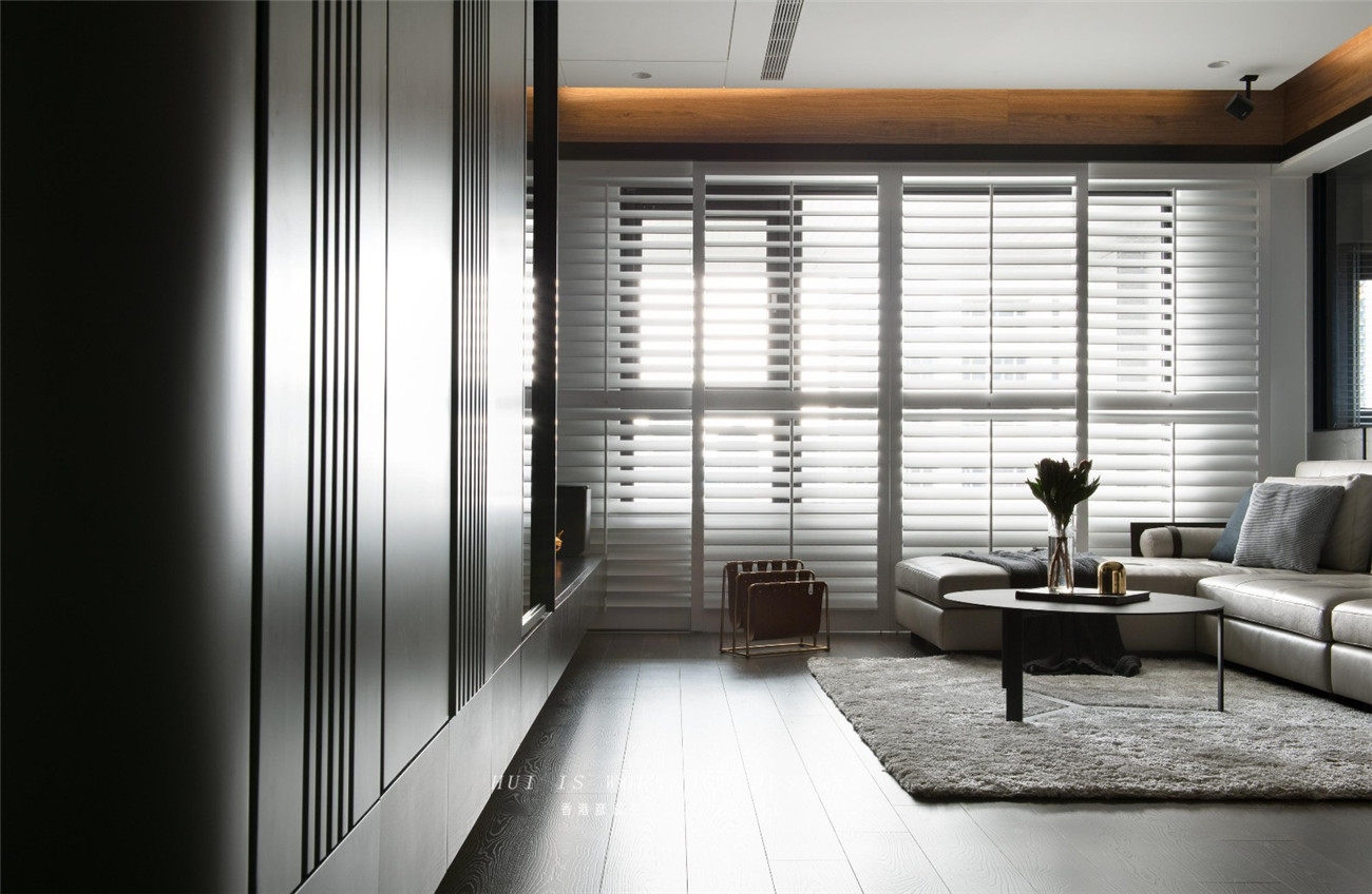 五口之家的三房改四房，明亮后现代风格书房成亮点-10