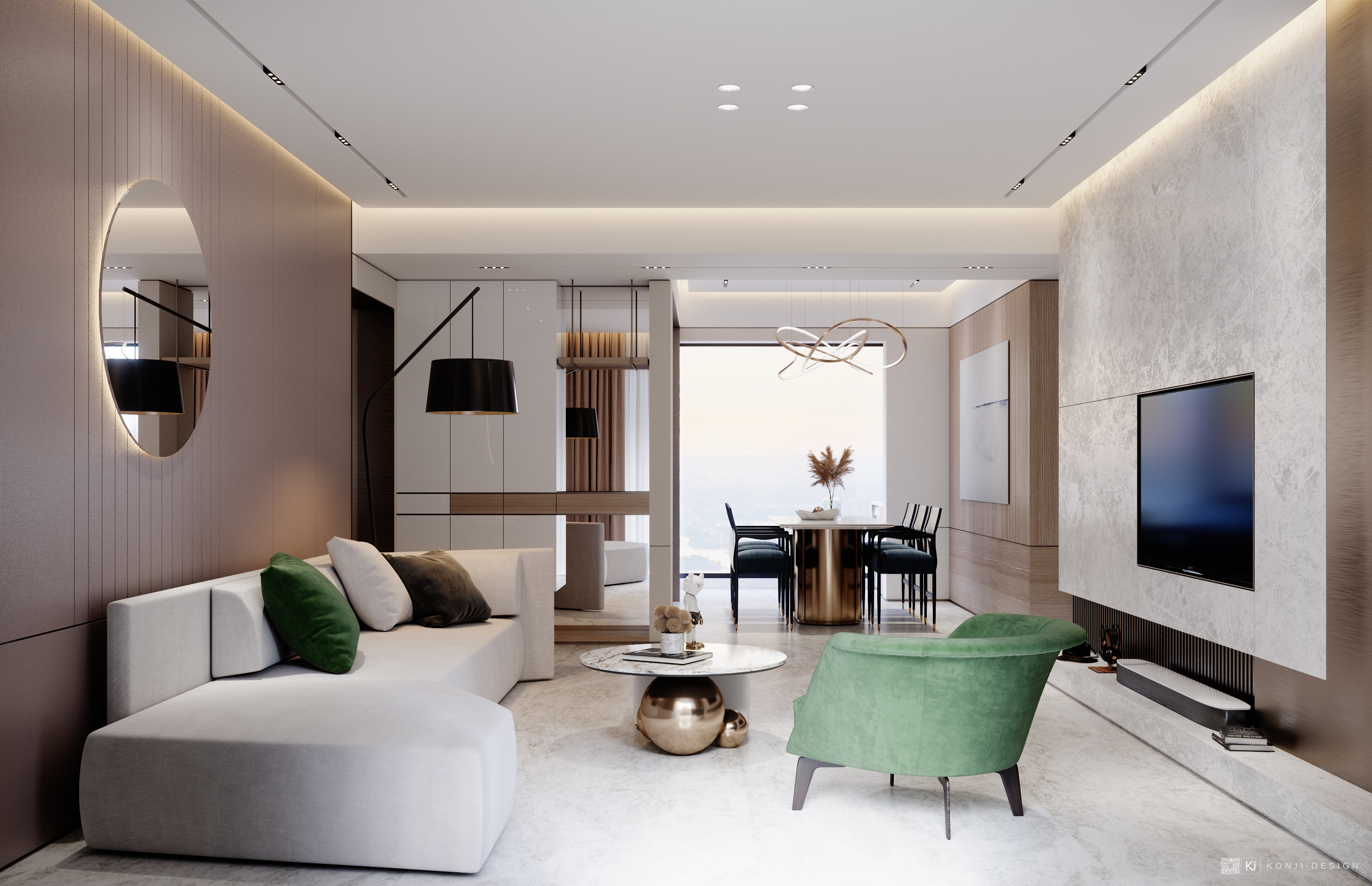 新作 · 现代轻奢样板房-0