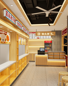 粉太湘空间效果图展示丨由里设计