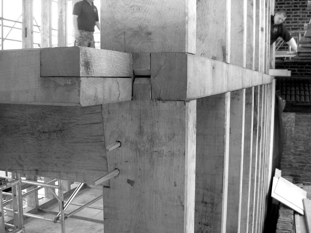 Hackney的“Green Oak”框架房屋丨英国伦敦丨Lynch Architects-11