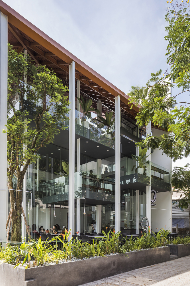 越南传统与现代交融的 O2 咖啡馆-44