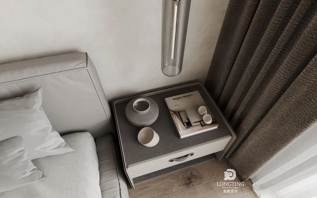 西山宸院 350 方·灰色诗意的现代简约之家丨中国湖州丨设计传承价值-51