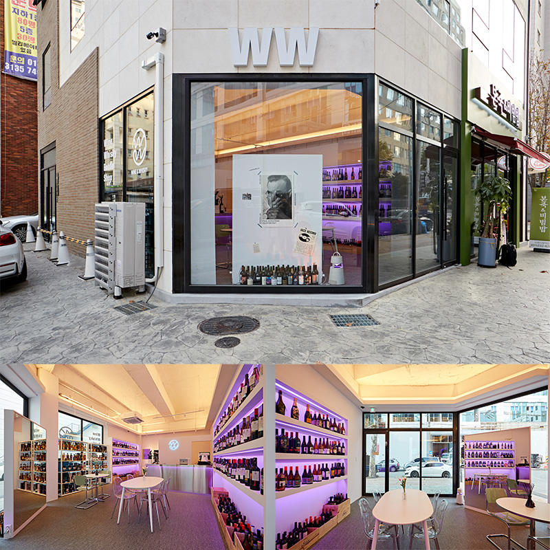 蓝色照明点亮 14 平小空间的室内设计-1