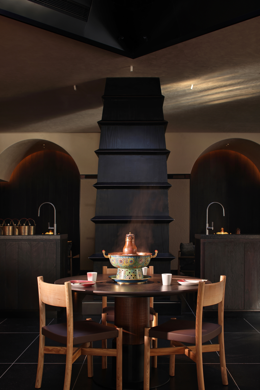 金昆阁·铜锅涮肉丨中国西安丨屋里门外设计-2